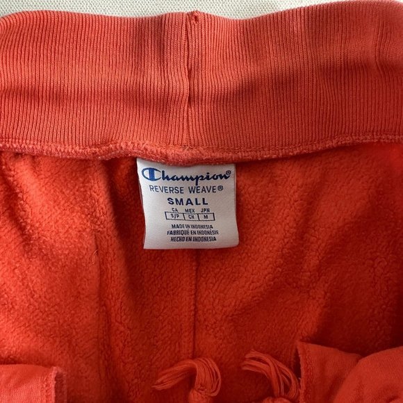 Champion Life Men's Reverse Weave Cut Off Shorts All Over Print Pink Size Small - Picture 7 of 7